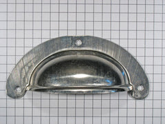 Komgreep gestanst ijzer blank